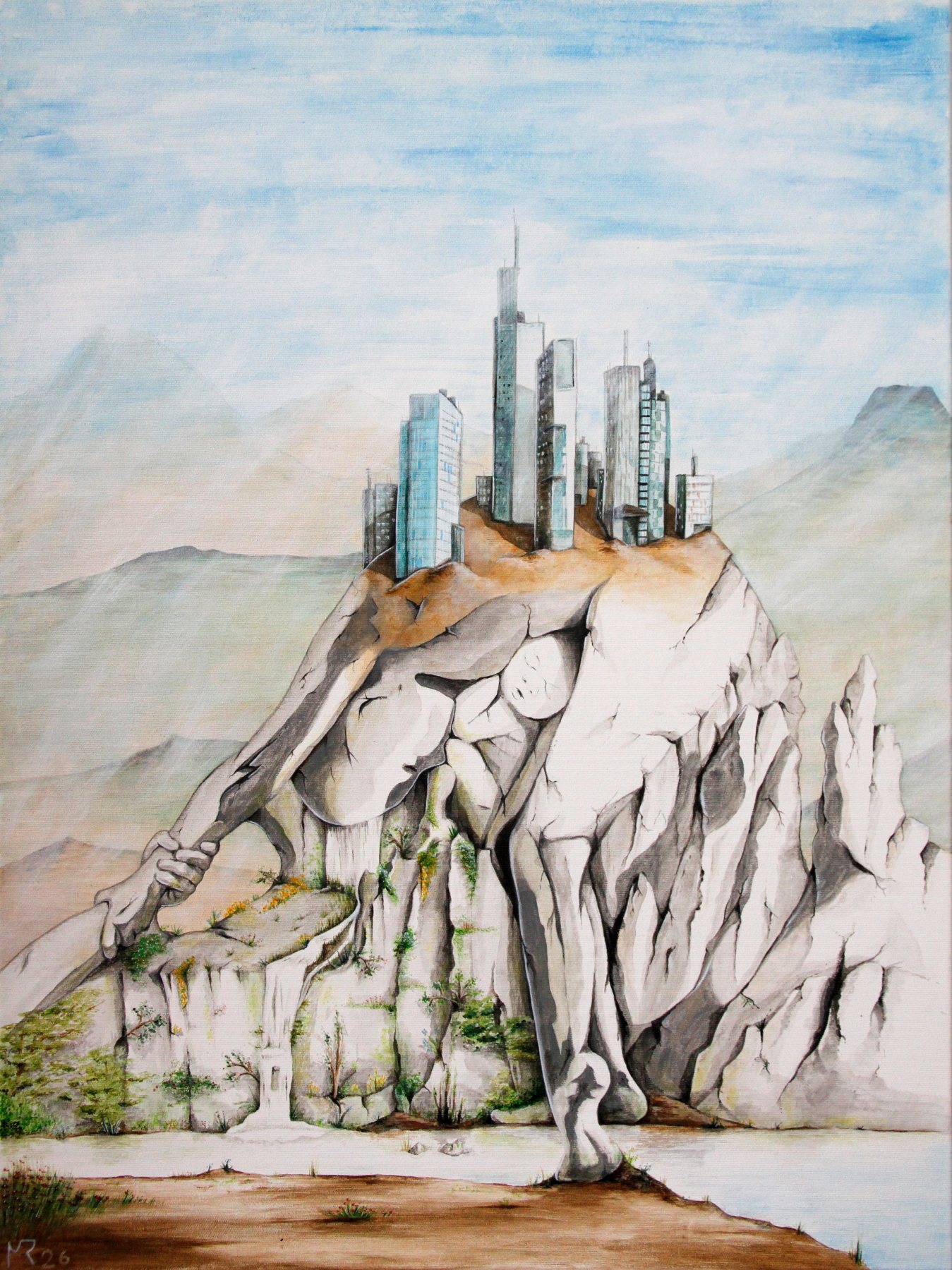 Acryl auf Leinwand 60cm x 80cm